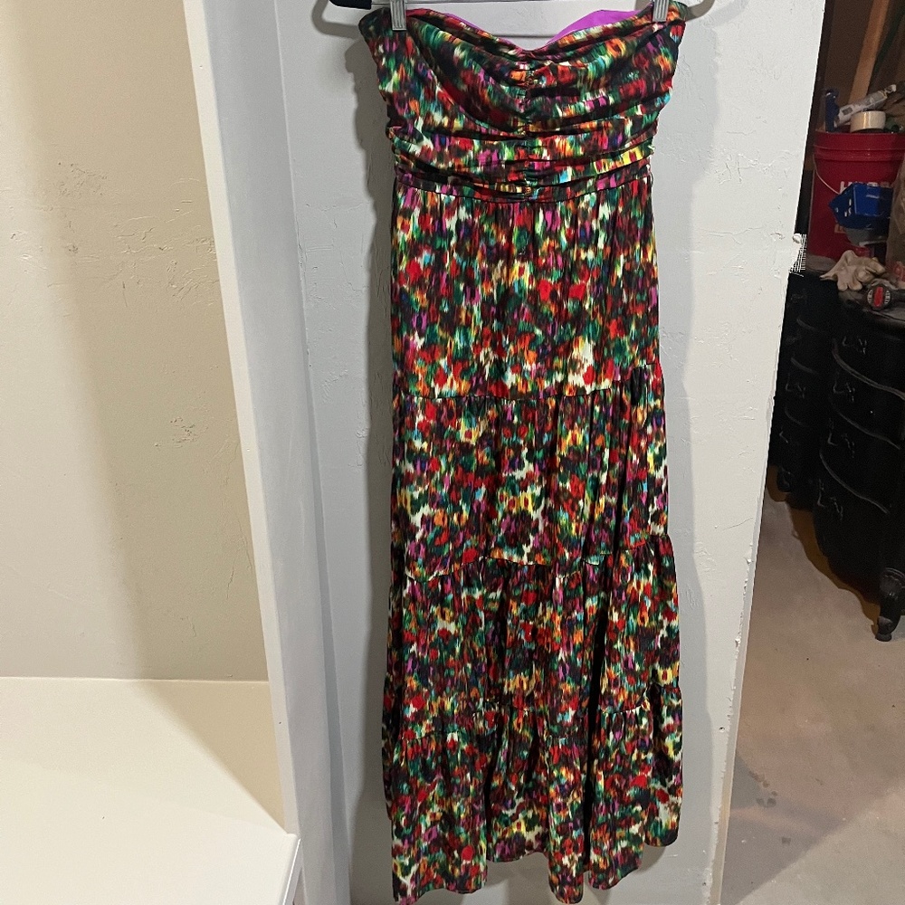 Patterson J. Kincaid Colorful Dress Size Small